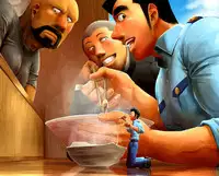 [Gakuranman/Chijimetaro] Giant Policeman - Free version (giant male comic)