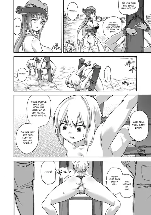 Majo no Rakujitsu -Kakei- | Witch's Final Hour ~ Fiery Execution