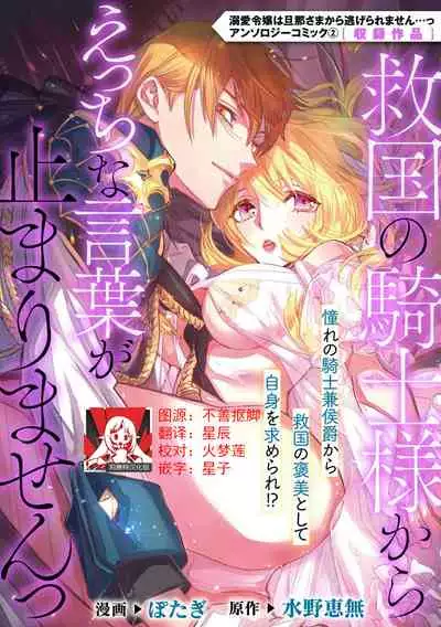 [Po tagi mizuno kei mu] kyūkoku no kishi-sama kara etchina kotoba ga tomarimasen ~tsu | 救国的骑士大人无法停止下流的话 (dekiai reijō wa dan'na-sama kara nige raremasen… ~tsuansorojīkomikku: 2) [Chinese] [莉赛特汉化组]