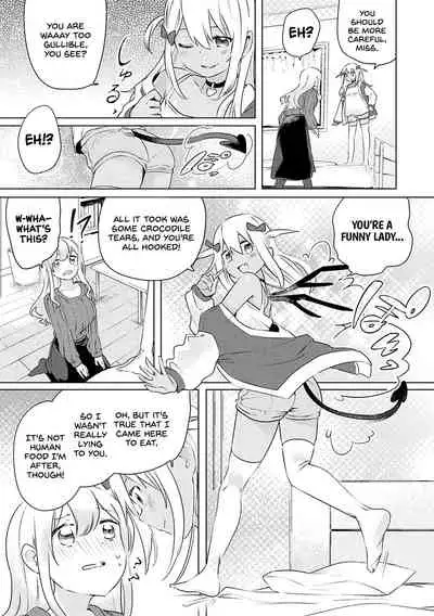 [Wakadori Nikomi] Succubus ga Lolicon Onee-san ni Makeru wake nai jan! | This Succubus Won't Lose to a Lolicon! (2D Comic Magazine Mesugaki vs Yasashii Onee-san Vol. 1) [English] [Noca Scans] [Digital]