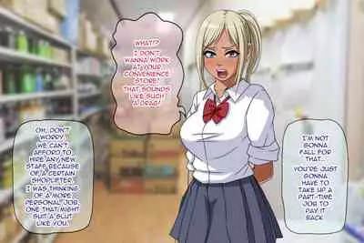 Namahousou! Kuro Gal Zenra Toukou | Live Broadcast! Tanned Gyaru's Naked School Visit