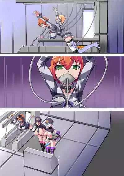 [hentaiworks (Aruma)] Warui Futanari Kanbu ni Makete Kaizou Souchi ni Tsunagarechau Hero-san no Hanashi. Goutetsu no Dagger Ch. 1