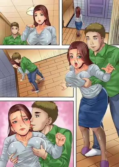 [Execio] Gibo to Imouto wa Iinari Omocha ~Biyaku wo Utarete Hotetta Karada wa Musuko no Mae de wa Aragae Nai! ~