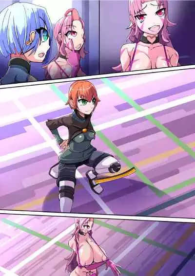 [hentaiworks (Aruma)] Warui Futanari Kanbu ni Makete Kaizou Souchi ni Tsunagarechau Hero-san no Hanashi. Goutetsu no Dagger Ch. 1