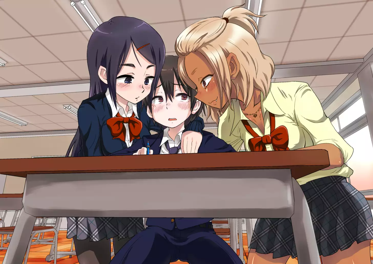 Until a pretty boy is femcorrupted into a cumdump by his childhood friend oneesan.