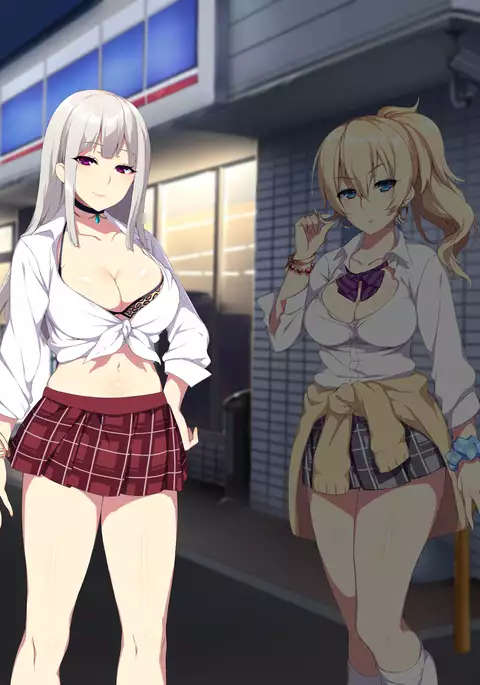 深夜の迷いギャル