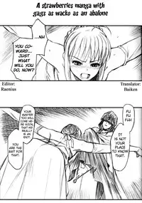 (C66) [TEX-MEX (Red Bear)] Ore Bitoppa Gag Manga Ichigou | A strawberries manga with gags as wacko as an abalone (Fate / Shisei Yon shiki Doujin) (Fate/stay night) [English] [Baiken]