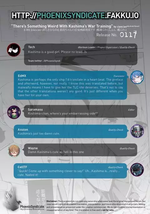 Kashima-chan no Renai Sensen Ijou Ari | There's Something Weird With Kashima's War Training