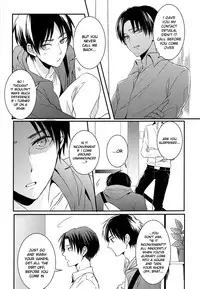 (Chousa Heidan no Renai Jijou 2 R18) [UNAP! (Maine)] Kare to Kare no Renai Jijou (Shingeki no Kyojin) [English] [MOY Moe Scanlations]