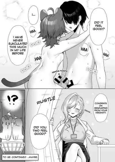 [Lapin gris (Haiba)] Hyena Futa Musume Hokenshitsu no Midara na Seikatsu Jijou - Hyena Futanari Girl The Lewd Sex Life Situation in the Infirmary [English] [Tabunne Scans] [Digital]