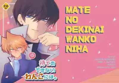 Mate no Dekinai Wanko ni wa.