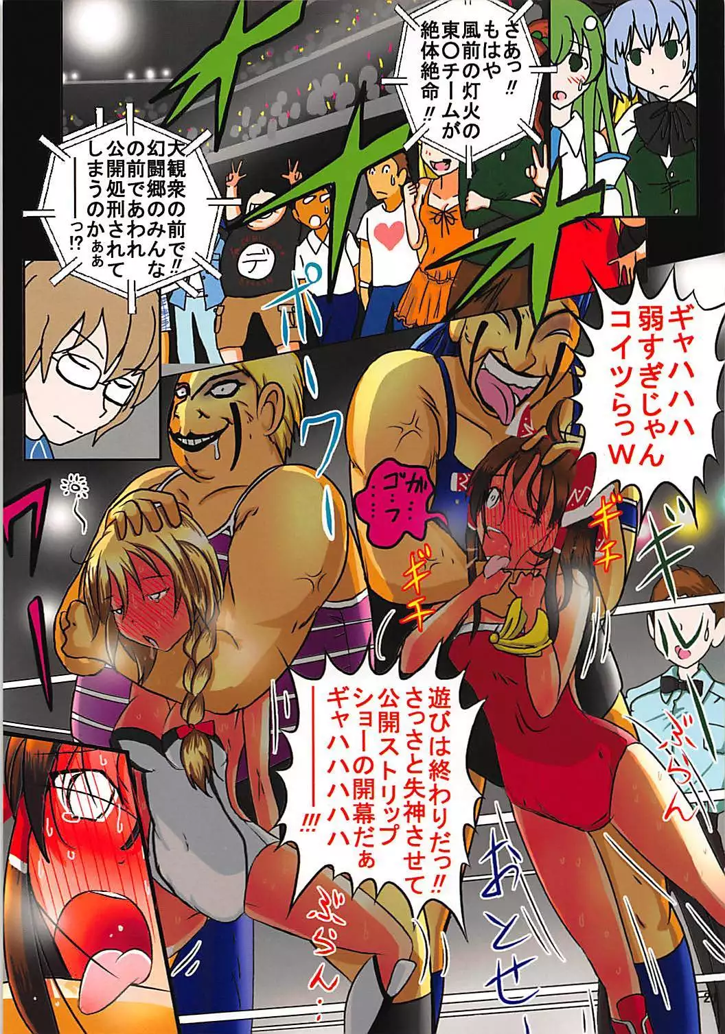 Touhou Ero ProWres Match