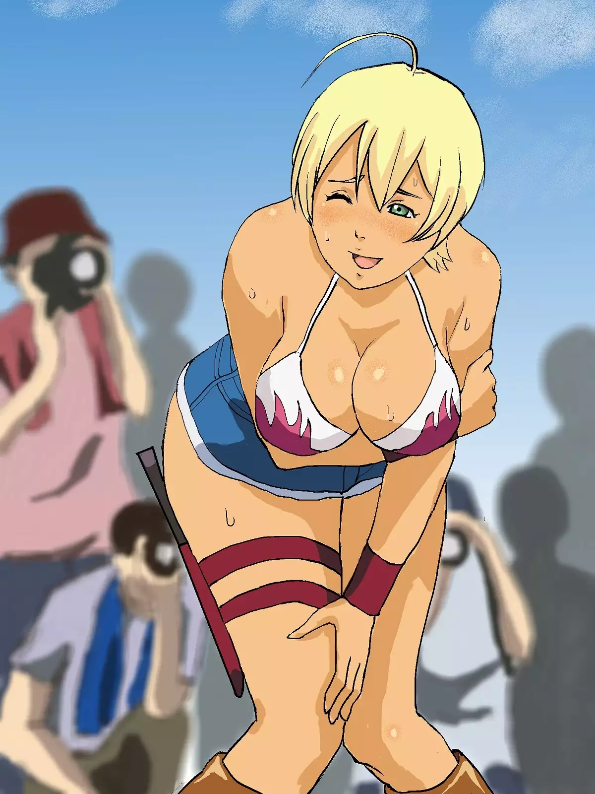 Cosplayer ga Satsueichuu ni Omorashi suru dake no Ohanashi