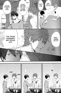 (SPARK9) [Hinan Kaishuuoke (Mina)] Makoto Nara Taberarete mo Ii yo | If it's Makoto, I don't mind being eaten (Free!) [English] [Milollita] [Decensored]