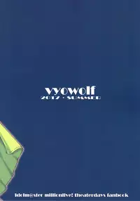 (C92) [vyowolf (vyo)] NiizuMakabe (THE IDOLM@STER MILLION LIVE!)