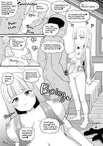 Frieren-sama henna kusuri o kau no wa oyame kudasai | Freelen,please don't buy strange drugs.