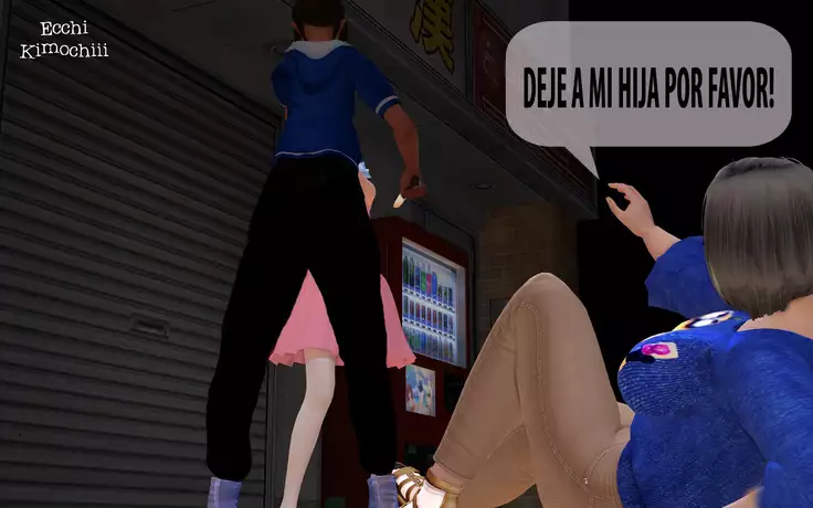 "Robo en el Callejón" parte 1/3 decensored "Ecchi Kimochiii"