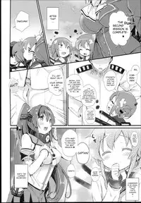 (C89) [mocha*2popcorn (Kibii Mocha)] Inazuma wa Zutto Zutto Zutto Shireikan no Hishokan nano desu (Kantai Collection -KanColle-) [English] {ATF}
