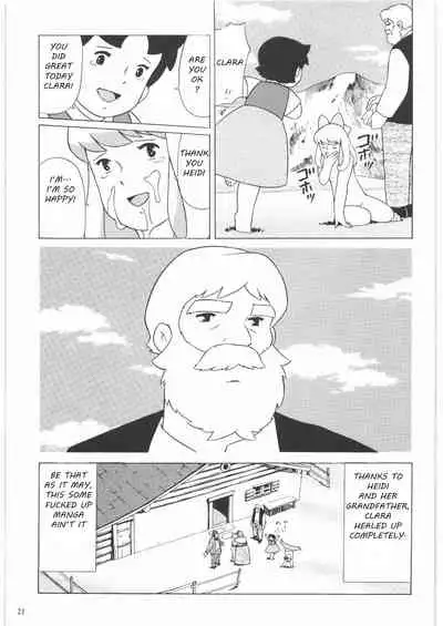 (C61) [Daisuki! Beachkun (Masa Ikku)] Calpis Gekijou | Calpis Theater (Aa... Natsukashi no Heroine-tachi!! Vol. 1 Soukangou) (Alps no Shoujo Heidi) [English] [Satoru]