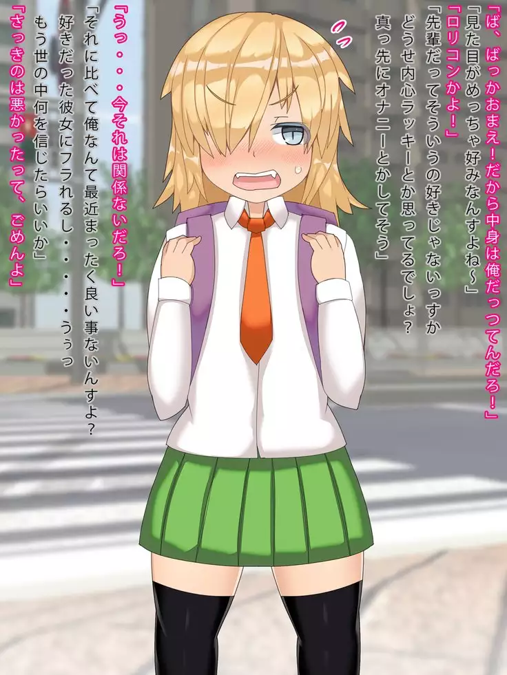 Me ga Sametara Kinpatsu Shoujo ni Natteita Nakami ga Karada to Onaji ni Naru made no Ohanashi