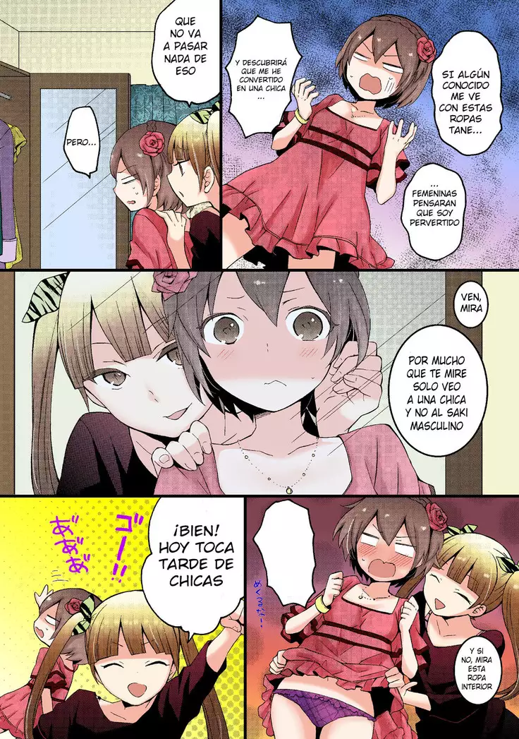 Totsuon! - Totsuzen Onnanoko Ni Natta No De, Ore No Oppai Monde Mimasen Ka - Ch 1-6.5 Español