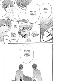 (Renai Jiyuugata! Osaka Taikai 2) [kiri (Fami)] Unmei Ja Nai Hito (Free!) [English] [yefione]