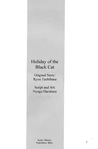 (C63) [GUST (Harukaze Soyogu)] Kuronekotachi no Kyoujitsu | Holiday of the Black Cat ~A Peaceful Day~ (Noir) [English]
