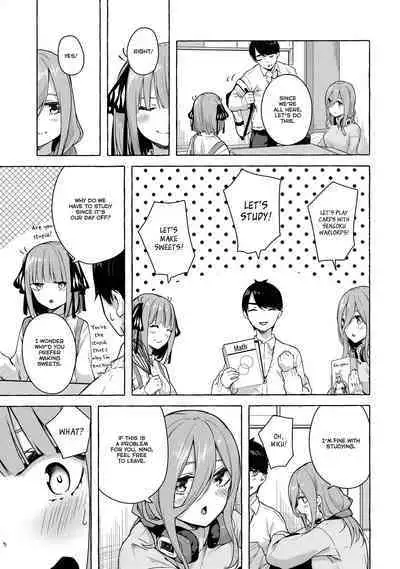 (C99) [Sawaraya Shoten (Sahara Gensei)] Nitoubun de Ii yo ne (Gotoubun no Hanayome) [English] [Revelations72]