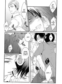 (Chousa Heidan no Renai Jijou 2 R18) [UNAP! (Maine)] Kare to Kare no Renai Jijou (Shingeki no Kyojin) [English] [MOY Moe Scanlations]