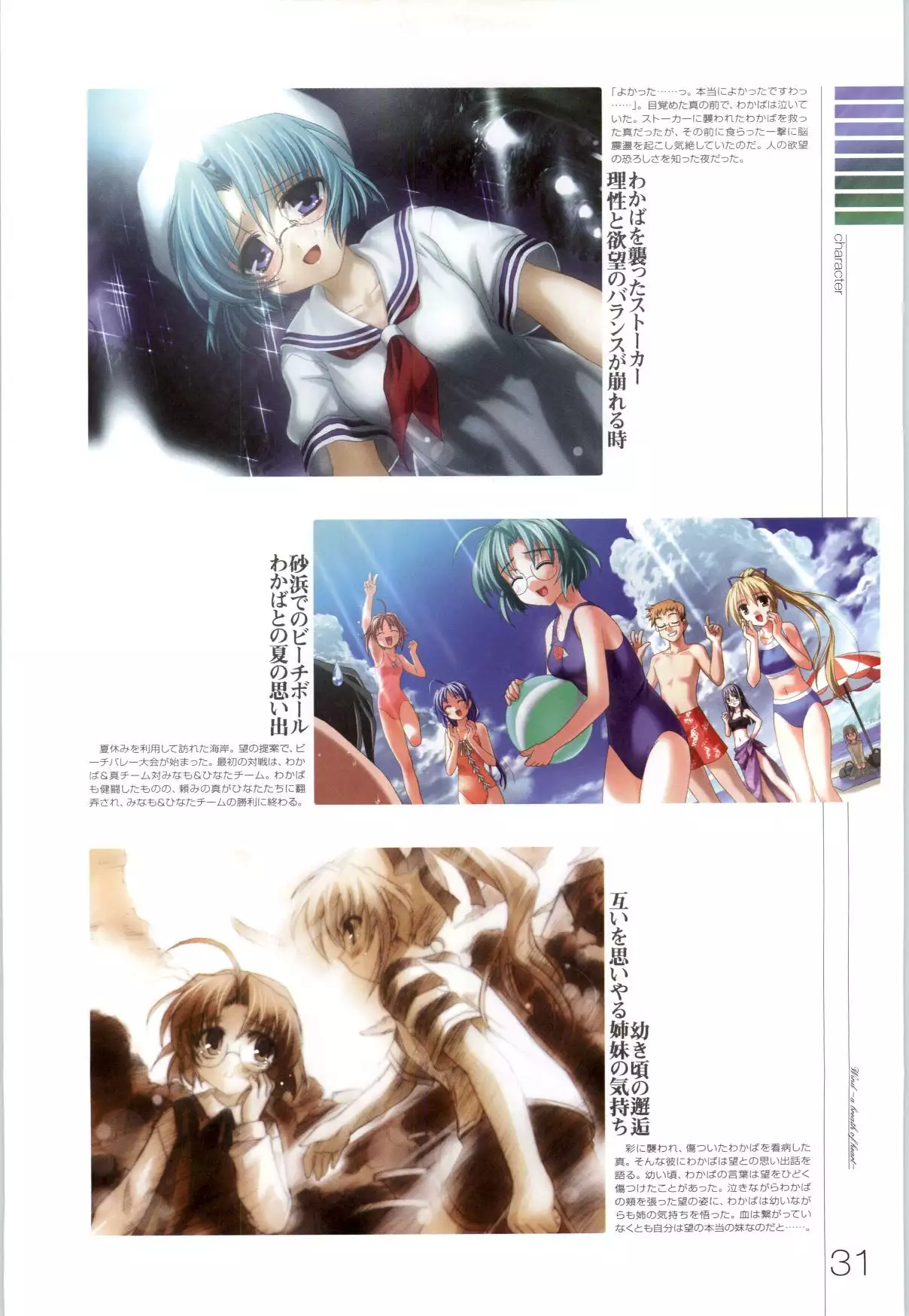 Wind - a breath of heart - Visual Fan Book 1&2