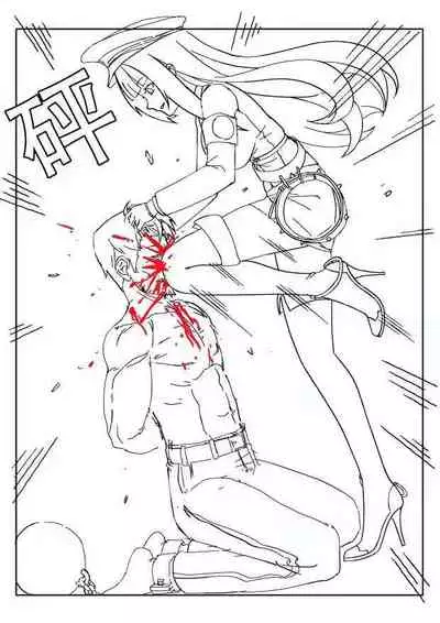 [Weixiefashi][Black-and-white] Empire executioner Alice-sama's thigh-high boots trampling crushing torturing session [帝国处刑官爱丽丝大人的长靴踩杀拷问][黑白]