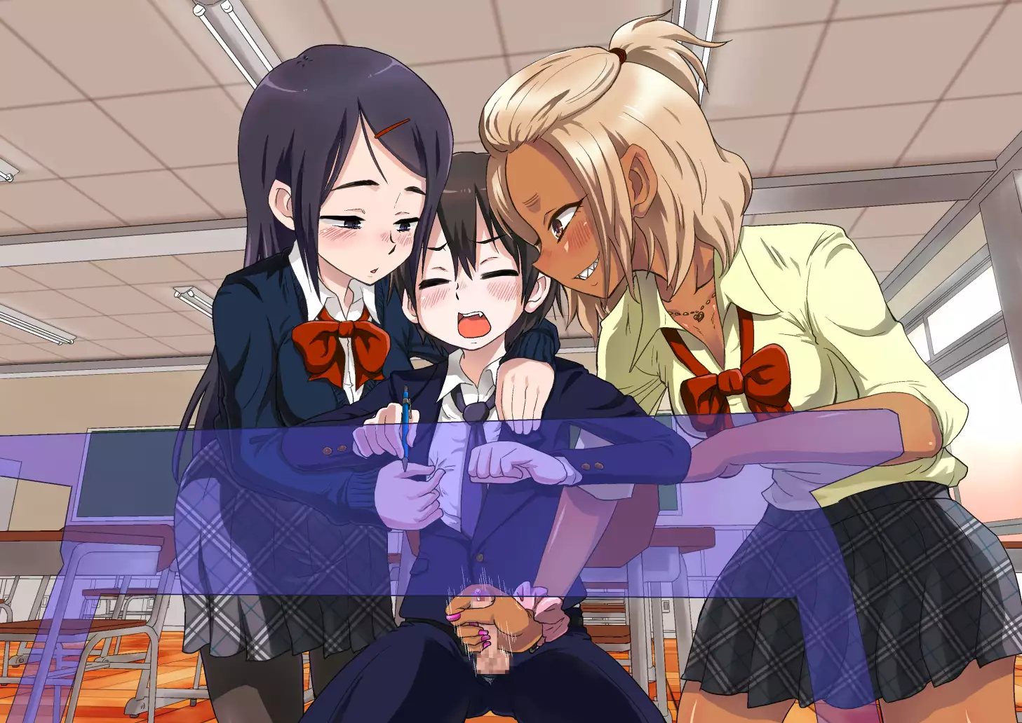 Until a pretty boy is femcorrupted into a cumdump by his childhood friend oneesan.