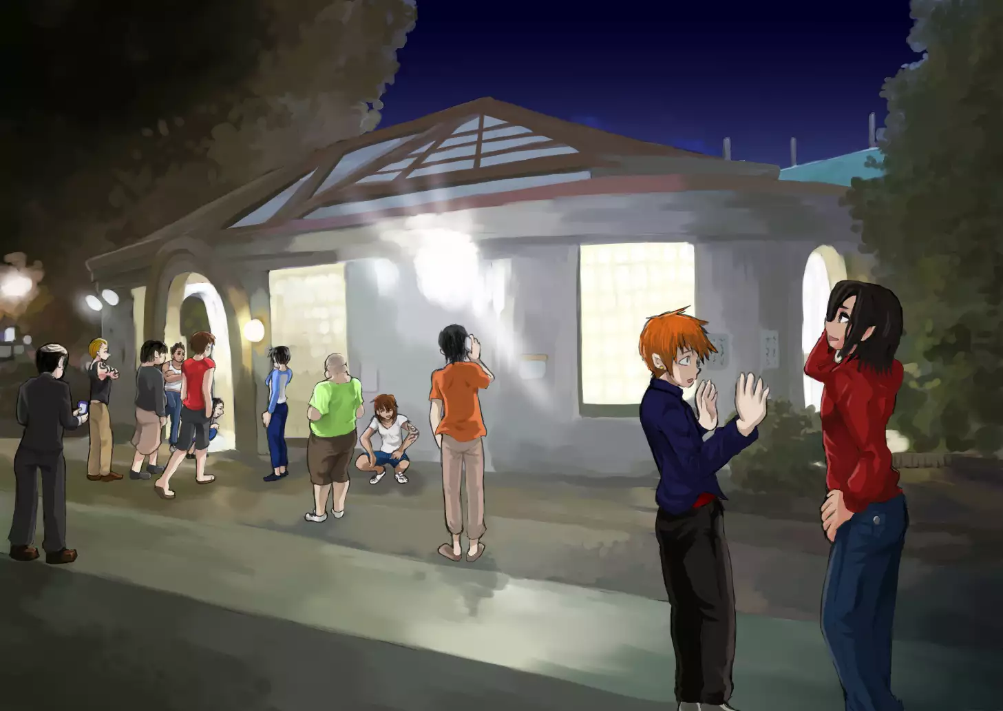 Until a pretty boy is femcorrupted into a cumdump by his childhood friend oneesan.