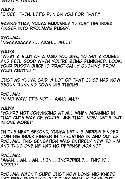 The M-to-F'ed son of a distinguished family - The spoiled rotten brat who was made a maid -