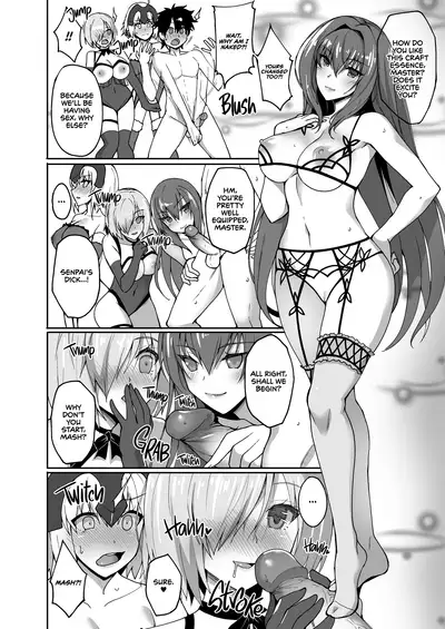 [Labomagi! (Takeda Aranobu)] Shishou ga Michibiku Chaldea Servant Harem Seikatsu | Chaldea Servant Harem Life with Master (Fate/Grand Order) [English] [2d-market.com] [Decensored] [Digital]