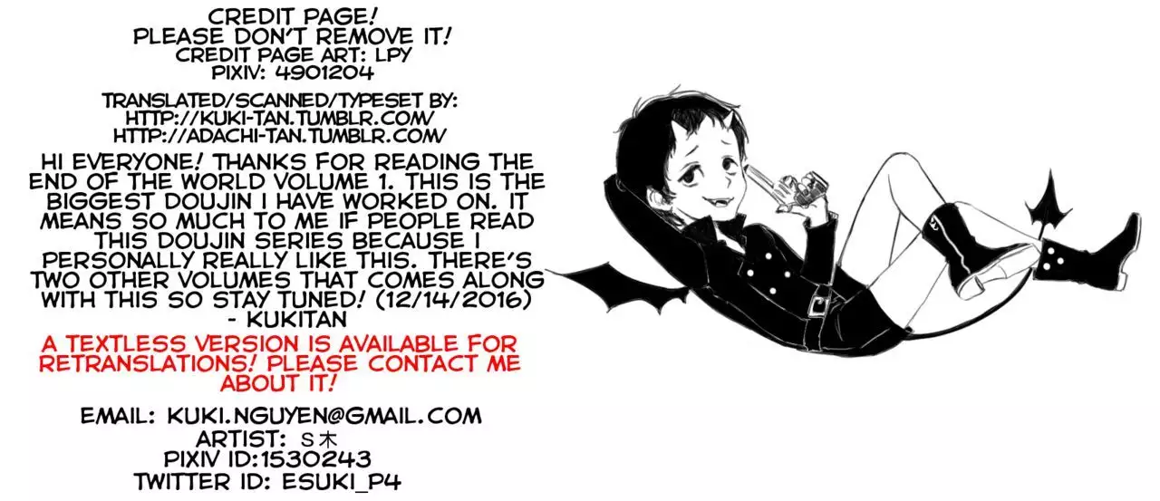 The End Of The World Volume 1