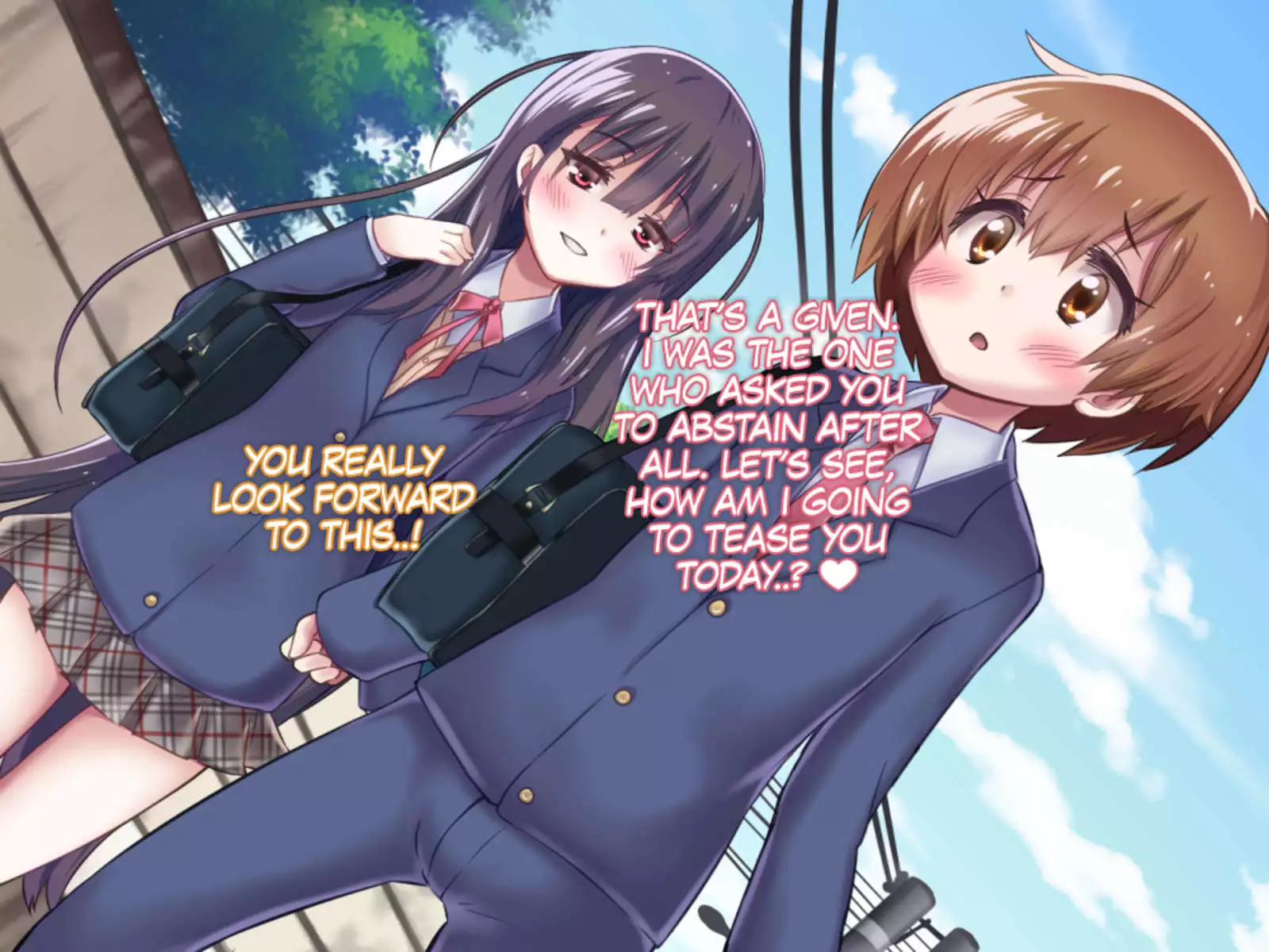 A Relationship about Orgasm Control