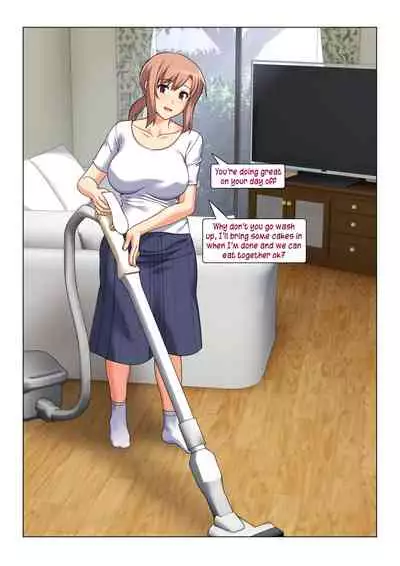 [Past Gadget (Kamatori Pokari)] Seiseki UP o Jouken ni Mainichi Nuite kureru Okaa-san | His Mother gets him off every day as long as his grades improve [English]