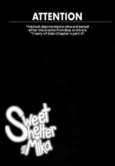 (C101) [Kinokomushin (Kinokomushi)] Mika to Amayadori | Sweet Shelter with Mika (Blue Archive) [English] [Shiromaru]