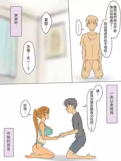 Ani no you na Sonzai datta Osananajimi ni Saiminjutsu Kakete Koibito ni Suru Ohanashi | 給曾視作大哥看待的青梅竹馬上催眠讓她來當自己女朋友