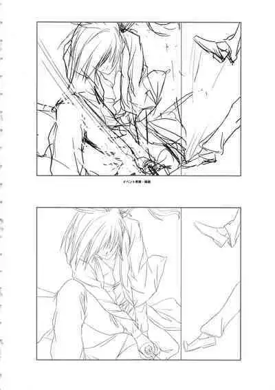 Hanachirasu - Initial Sketches and Unprocessed Illustrations - Selection