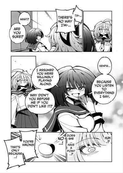 [7 Colored LED (Nekonso)] Shizuku to Shiori-Senpai ga Akuochi Futanari Kaizou Sareta node Watashi ga Shasei o Kanri Shimasu!- 2 | Shizuku & Shiori ~It's Up to Me To Service Futanari-modified Senpai!~ 2 [English] [Pink Glass TL]