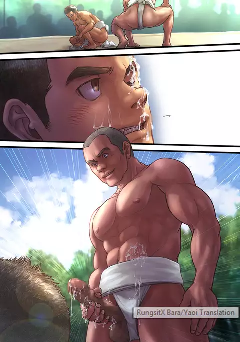 Chinpo Sumou Manga o Egakimashita.