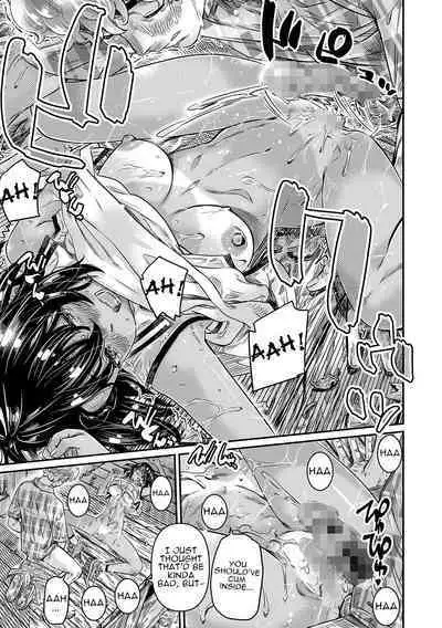 Hiyake no Bitch Shoujo wa, Doutei no Senpai o Yagai Sex ni Sasou | A Slutty Girl Who Was Tanning Seduced Her Virgin Senpai Into Outdoor Sex 2