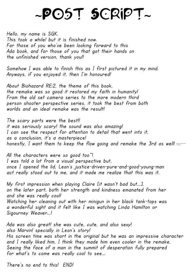 Ada Wong no Irojikake Kanseiban