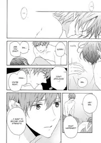 (Renai Jiyuugata! Osaka Taikai 2) [kiri (Fami)] Unmei Ja Nai Hito (Free!) [English] [yefione]