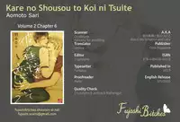 [Aomoto Sari] Kare no Shousou to Koi ni Tsuite 2 Ch. 1-4 [English] [Fujoshi Bitches]