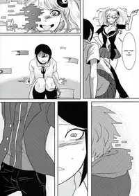 (Gakuen Trial) [Hanaji (Douman Ao)] Psycho x Fake (Danganronpa) [English] [Amamiami-kun]