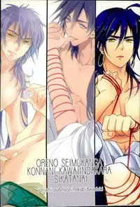 [Nanayu (Junichirou, Hoshino Kabi, Kazuki)] Ore no Seimu-kan ga Konna ni Kawaii N Dakara Shikatanai! (Magi: The Labyrinth of Magic)