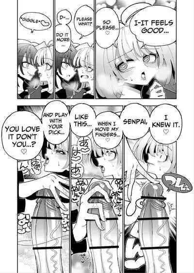 [7 Colored LED (Nekonso)] Shizuku to Shiori-Senpai ga Akuochi Futanari Kaizou Sareta node Watashi ga Shasei o Kanri Shimasu!- 2 | Shizuku & Shiori ~It's Up to Me To Service Futanari-modified Senpai!~ 2 [English] [Pink Glass TL]